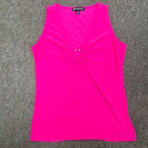Inc pink top with silver hook